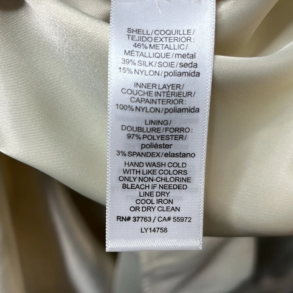 Platinum by Shelli Segal Formal Gown. Preowned - Picture 10 of 10